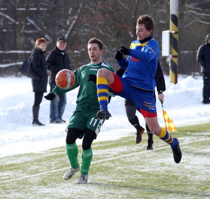 PORÁŽKA. Dorostenci Varnsdorfu prohráli v Novém Boru 1:5.