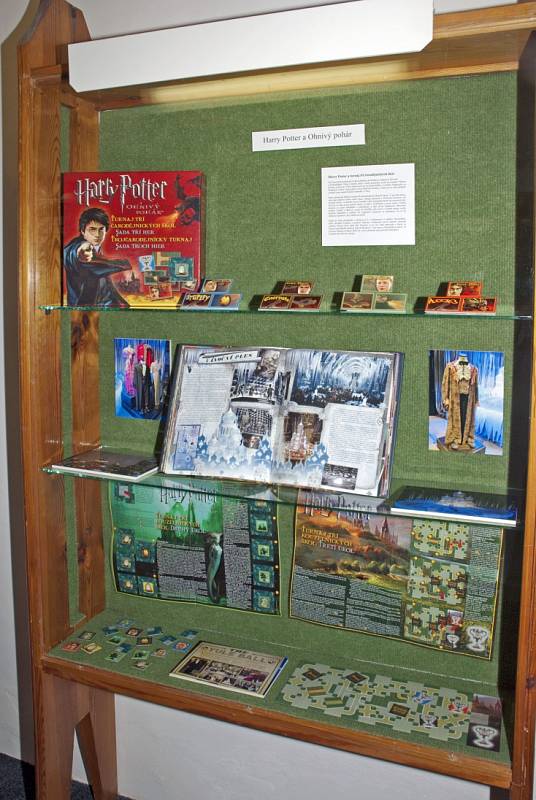 Harry Potter v děčínském muzeu.
