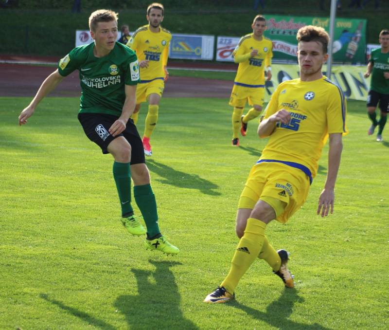 FORTUNA NÁRODNÍ LIGA. FK Varnsdorf doma hrál proti Baníku Sokolov.