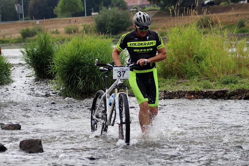 Triatlon Železný knedlík 2018 absolvovalo téměř 120 závodníků.