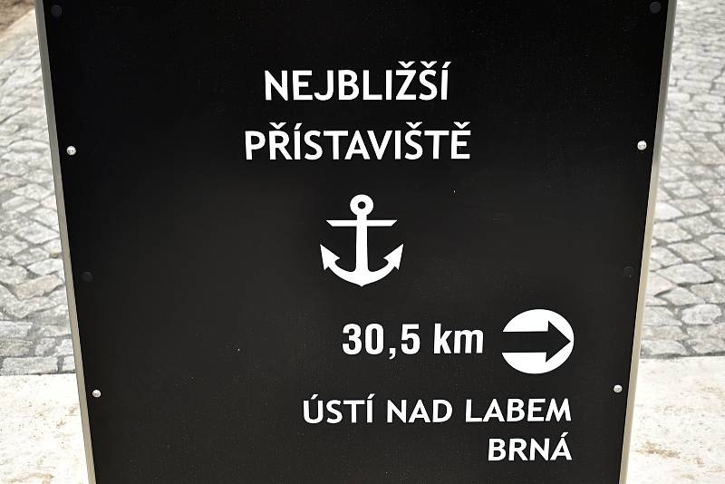 V Děčíně začalo sloužit nové přístaviště pro malá plavidla.