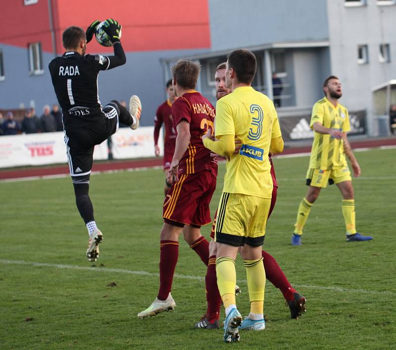 CENNÝ BOD. Varnsdorf doma remizoval s Duklou Praha 1:1.