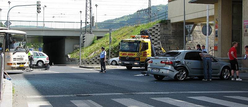 Nehodu zavinili policisté