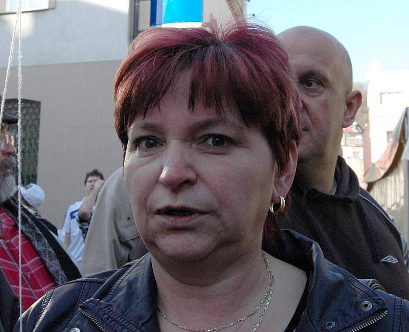Dana Michálková: Jsem volič ČSSD  a přišla jsem se podívat jaké to tu mají a hlavně na Maxim Turbulenc.