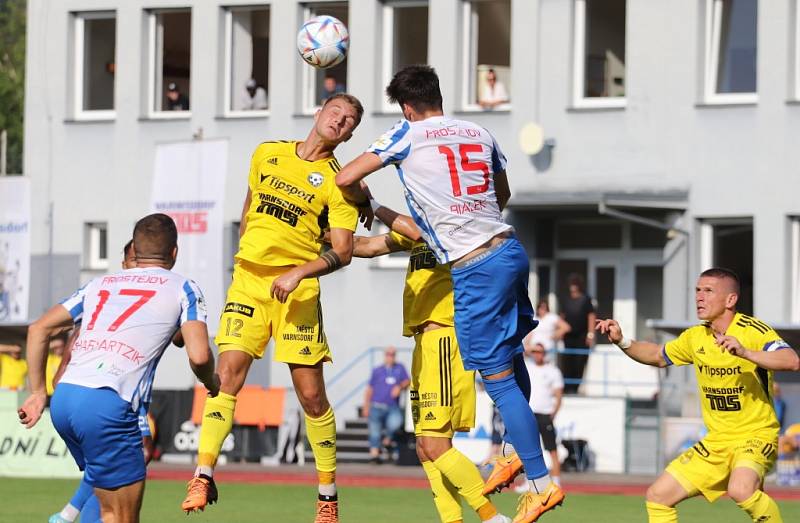 Druhá liga: Varnsdorf - Prostějov 2:0 (1:0).