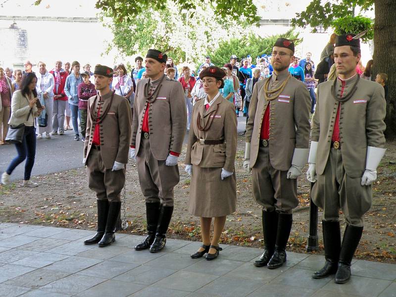 Tyršův Děčín patřil sokolům, slavili výročí jeho narození