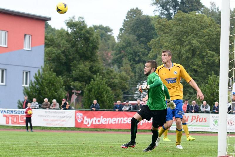 FNL, 5. kolo: FK Varnsdorf - Fastav Zlín 3:0 (1:0)