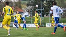 DEBAKL. Varnsdorf (ve žlutém) doma prohrál se Znojmem 0:6!