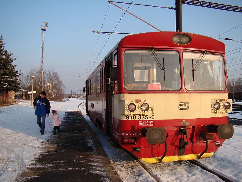 Poslední vlak Českých drah, který projel tzv. Kozí dráhu po celé trase Oldčichov u Duchcova - Děčín.