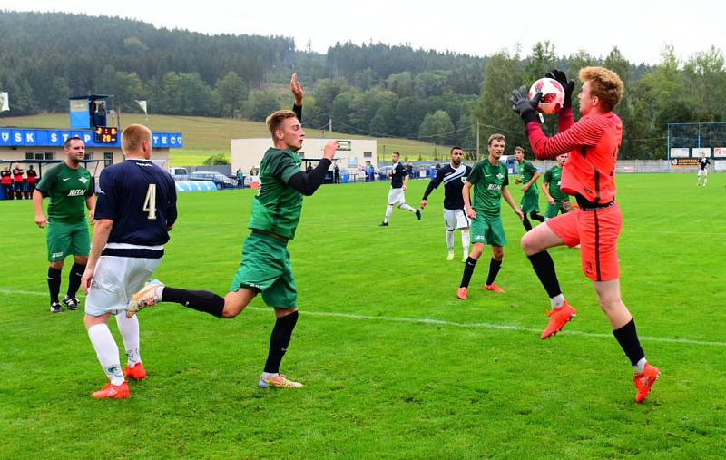 DEBAKL. Vilémov dál válí, tentokrát doma přejel Perštejn 7:0.