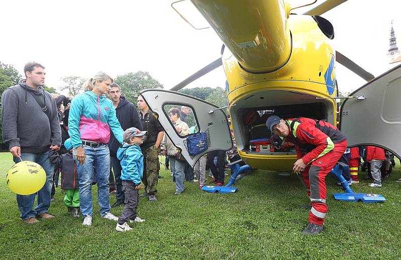 Den záchranářů Ústeckého kraje 2015 se konal v Děčíně 