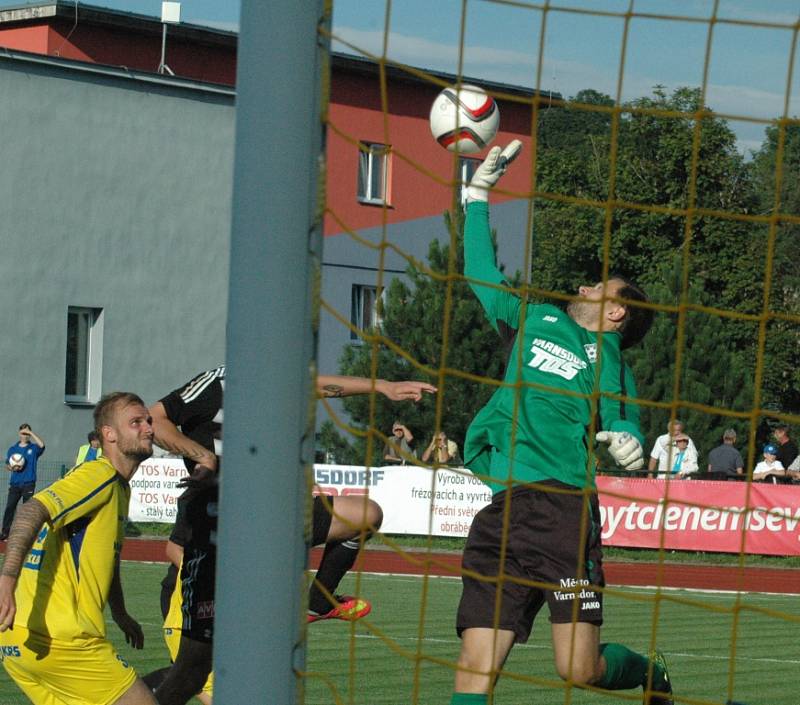 BRANKA NEPADLA. Varnsdorf doma remizoval 0:0 s Českými Budějovicemi.