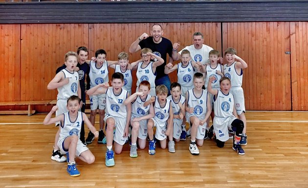 Děčínští basketbalisté U 11 vybojovali sedmé místo.