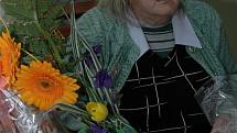  Obyvatelka Domova pro osoby se zdravotním postižením v Kytlicích Květa Lesková oslavila ve středu 26. května osmdesátiny. 