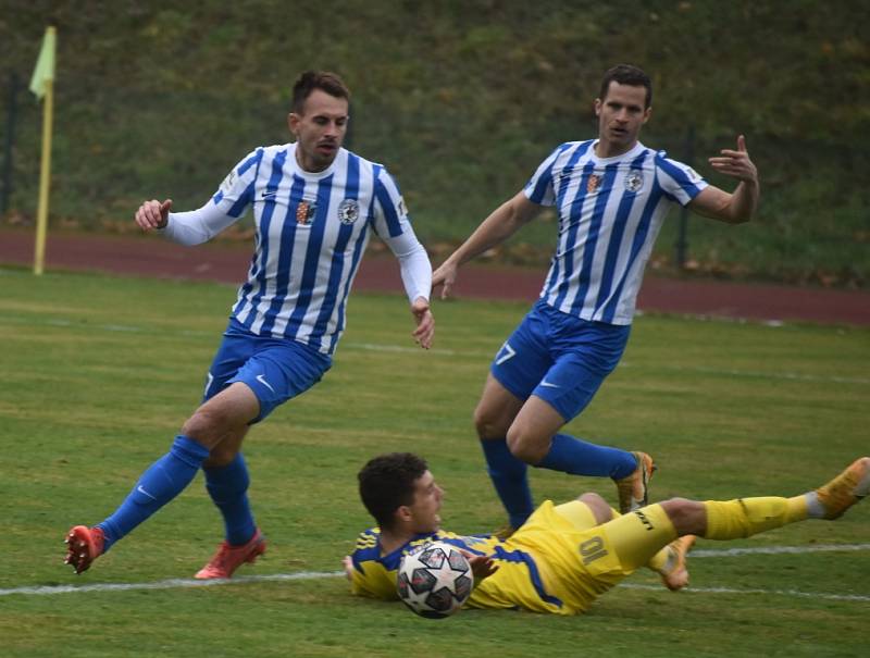 Varnsdorf doma porazil Prostějov 3:1. Rozhodl obrat ve druhém poločase.