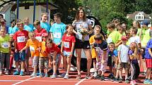 Slavnostní otevření atletického stadionu v Rumburku.