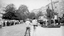 Sametová revoluce probíhala v listopadu 1989 také v Děčíně. 