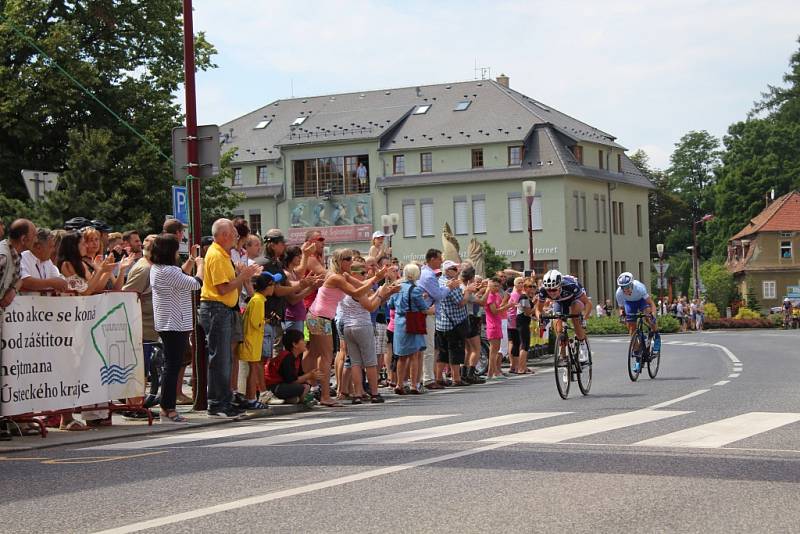 TOUR DE FEMININ 2017 - snímky z poslední etapy a závěrečného ceremoniálu.