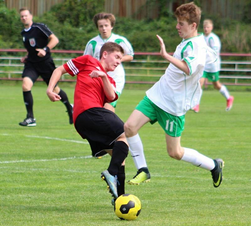 DAŘILO SE. Dorosty Junioru Děčín doma porazily Louny.