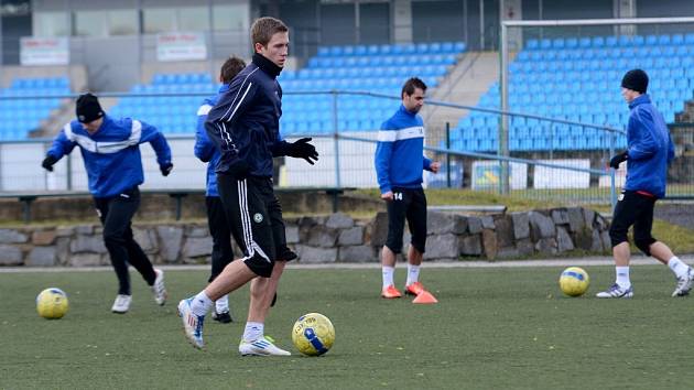 FOTBALISTÉ VARNSDORFU zahájili v lednu 2014 zimní přípravu.