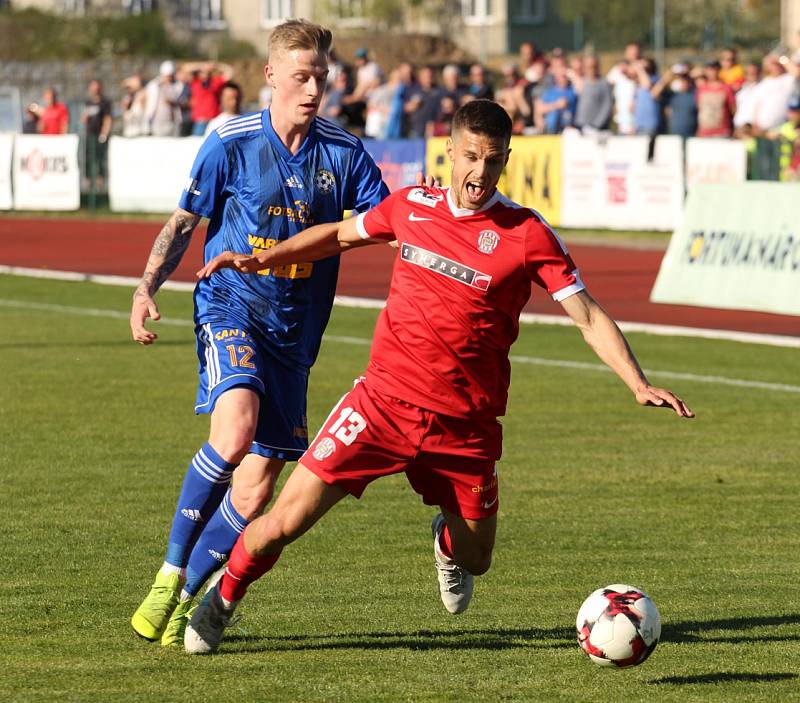 PARÁDA! Varnsdorfští fotbalisté doma porazili 2:0 Brno.