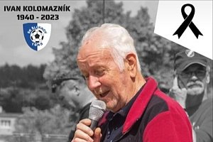 Ivan Kolomazník, zesnulý prezident šluknovského fotbalu. Bylo mu 82 let.