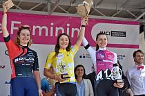 Letošní ročník Tour de Feminin vyhrála ukrajinka Olha Kulinič.