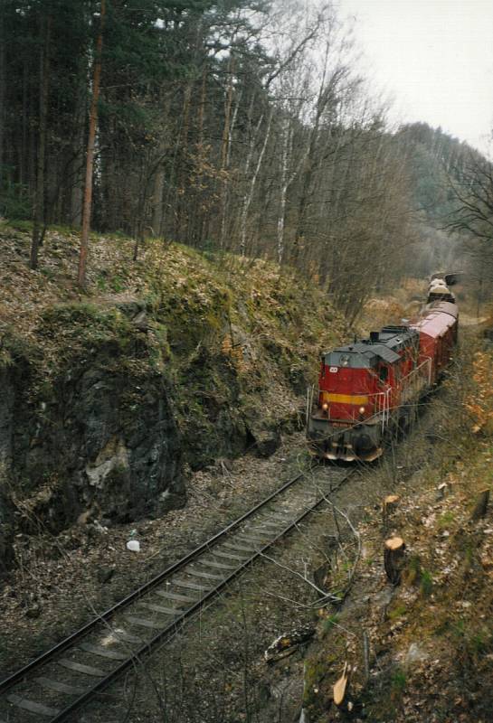 Kozí dráha na historických fotografiích.