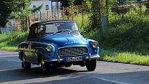 Krásnou Lípou projel závod automobilových veteránů Sachsen Classic