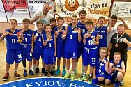 Mladí basketbalisté z Děčína (U 13) vyhráli turnaj v Kyjově.