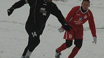 FOTBALISTÉ VILÉMOVA (v černém) porazili německý 1. FC Pirna 6:3.