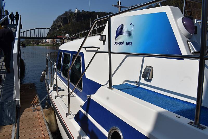 V Děčíně začalo sloužit nové přístaviště pro malá plavidla.