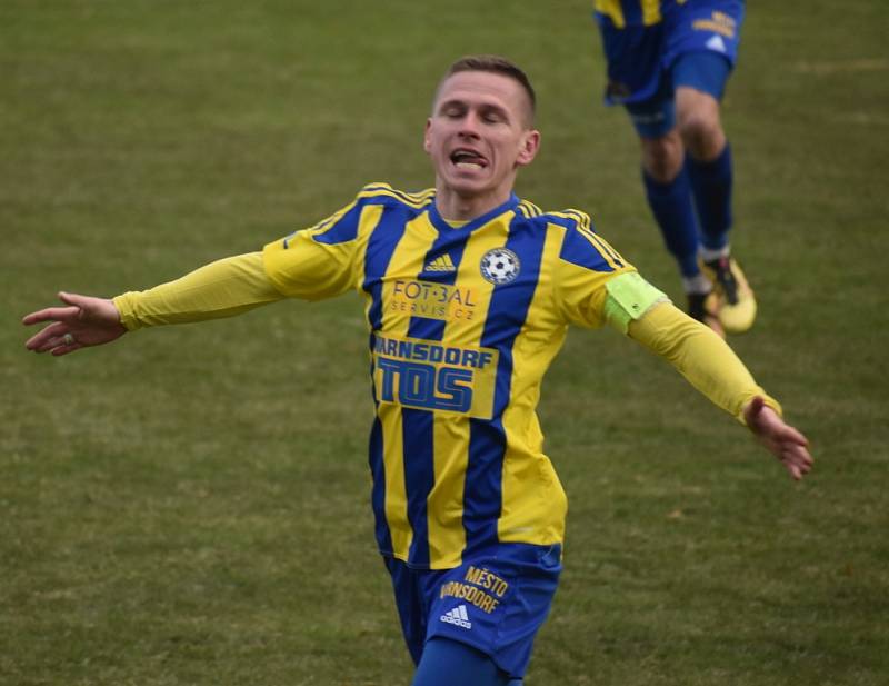 Fotbalisté Varnsdorfu doma udolali poslední Vyšehrad 1:0.