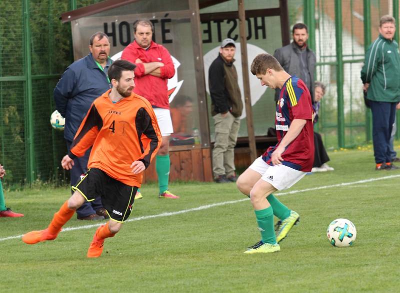 NEDOHRÁLO SE. Utkání Dolní Podluží - Huntířov bylo za stavu 2:0 předčasně ukončeno.