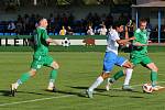 DALŠÍ JARNÍ VÍTĚZSTVÍ. Vilémov (v zeleném) doma porazil 2:0 Lovosice.