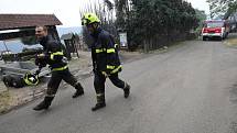 Symbolem požáru v Českém Švýcarsku se stala Mezná