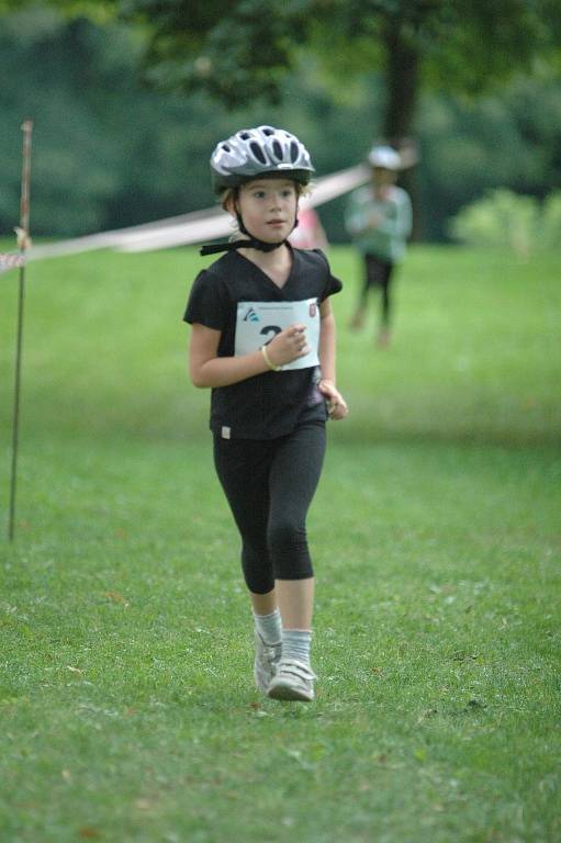 TRIADE DĚČÍN pořádal dětský duatlon.