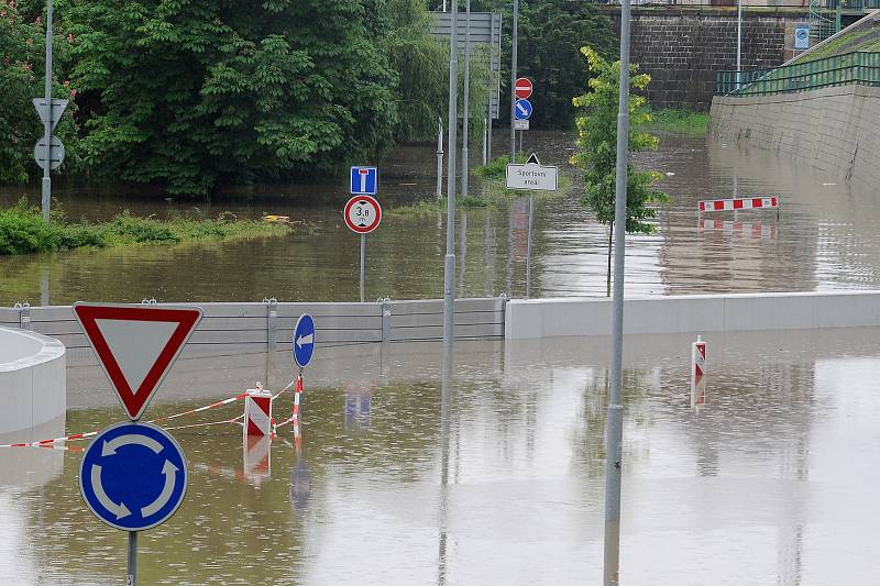 Povodně na Děčínsku 2013.