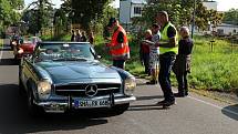 Krásnou Lípou projel závod automobilových veteránů Sachsen Classic