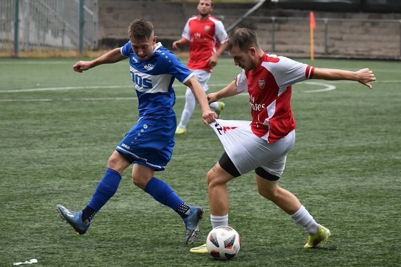 Pohár ÚKFS: Junior Děčín - SK Šluknov 0:1 po penaltách.