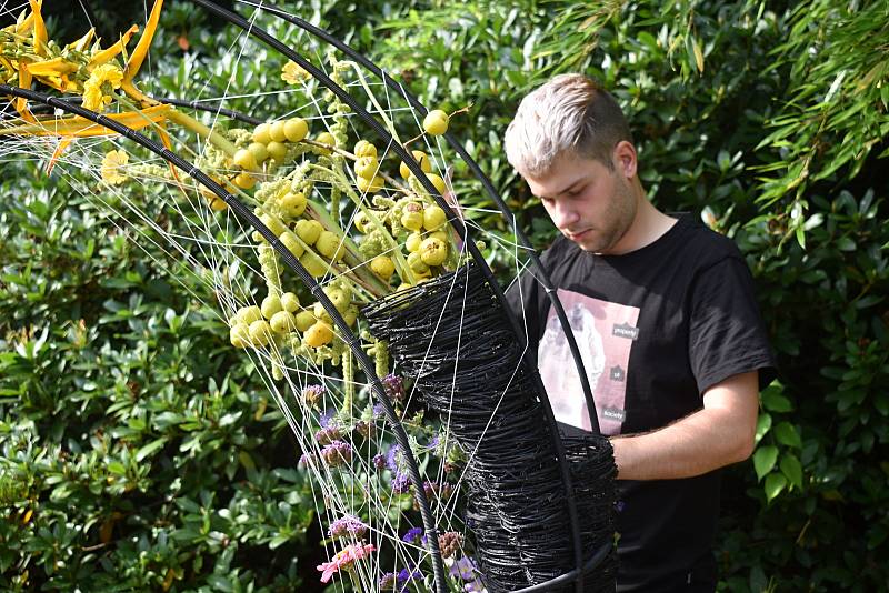 V Děčíně si dali sraz nejlepší floristé, utkali se na Děčínské kotvě o titul mezinárodního mistra republiky.