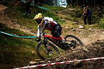 MILAN MYŠÍK na závodě Enduro série na Ještědu.