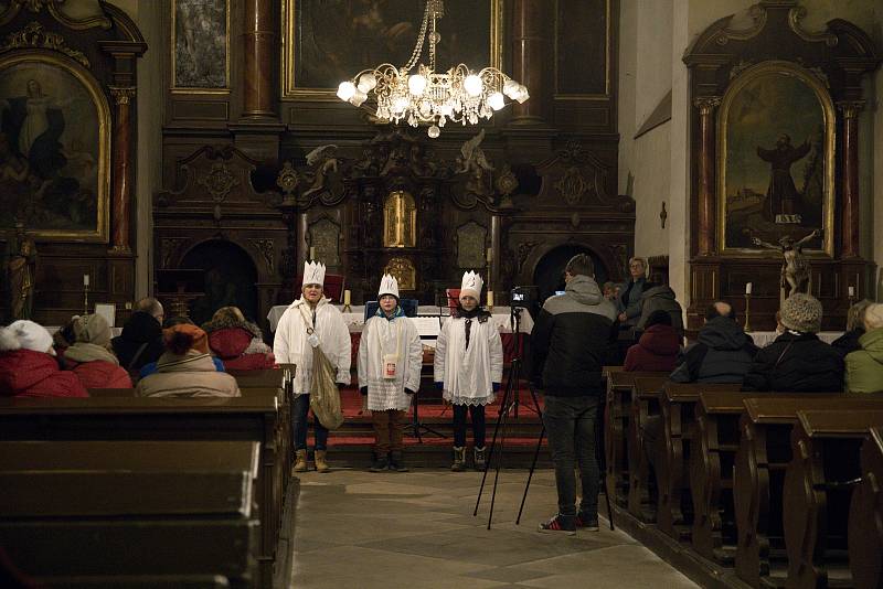 V Rumburku zahájil Tříkrálovou sbírku koncert v kostele svatého Vavřince.