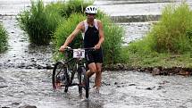 Triatlon Železný knedlík 2018 absolvovalo téměř 120 závodníků.