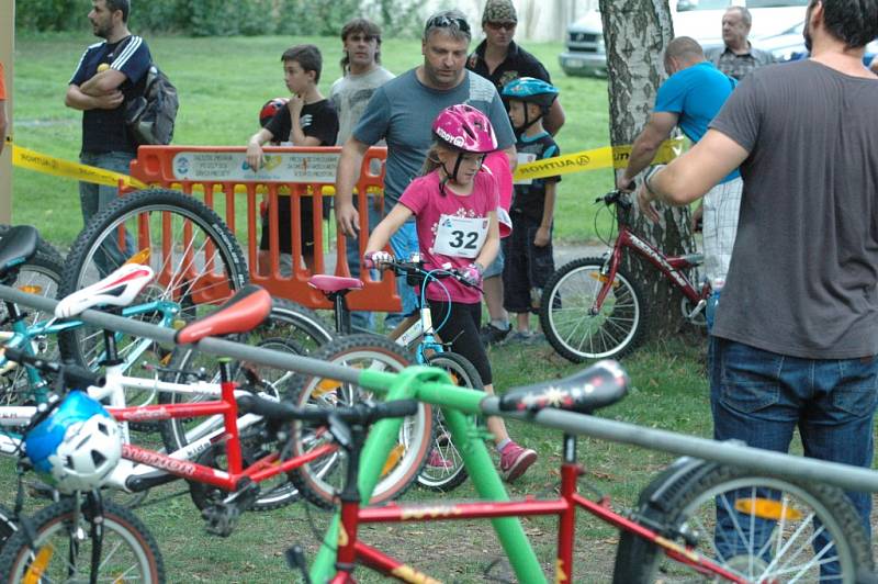 TRIADE DĚČÍN pořádal dětský duatlon.