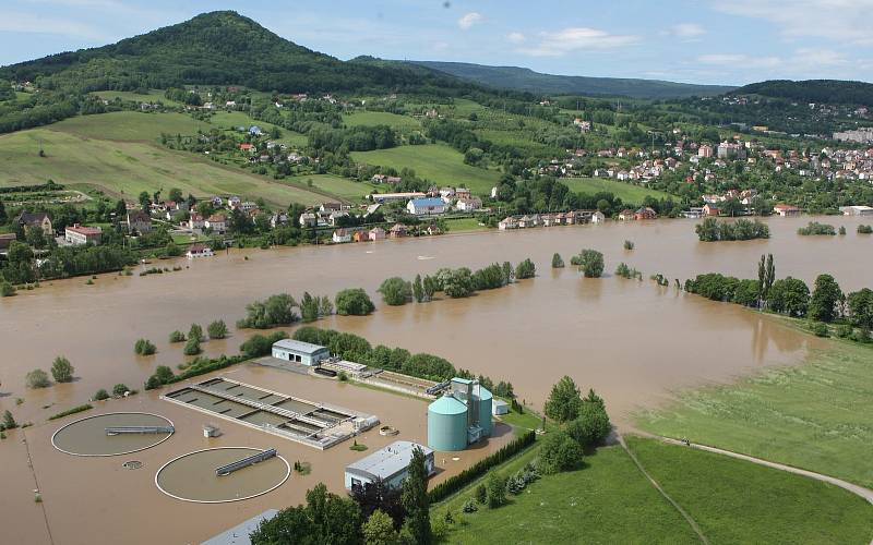 Povodně na Děčínsku  v červnu 2013.