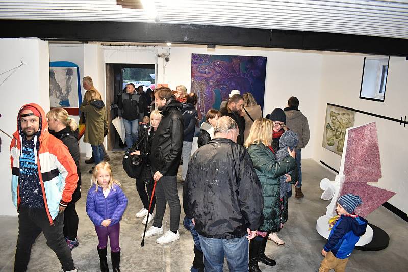 Otevření nové galerie Cifra v Doubici.
