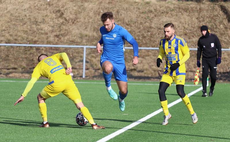 Fotbalisté Varnsdorfu doma porazili Liberec B 5:0.