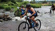 Triatlon Železný knedlík 2018 absolvovalo téměř 120 závodníků.