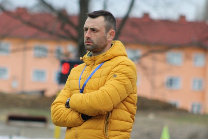 DAVID OULEHLA - trenér FK Varnsdorf.